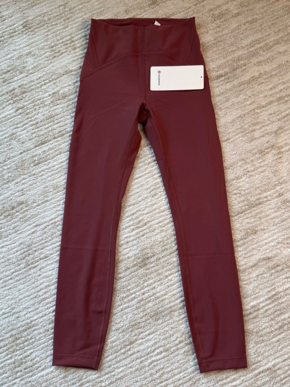 Lululemon InStill High-Rise Tight 25" - Smoky Red